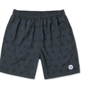 Black Athletic Shorts VAST POLKA